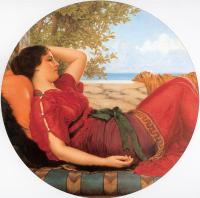 Godward, John William - In Realms of Fancy